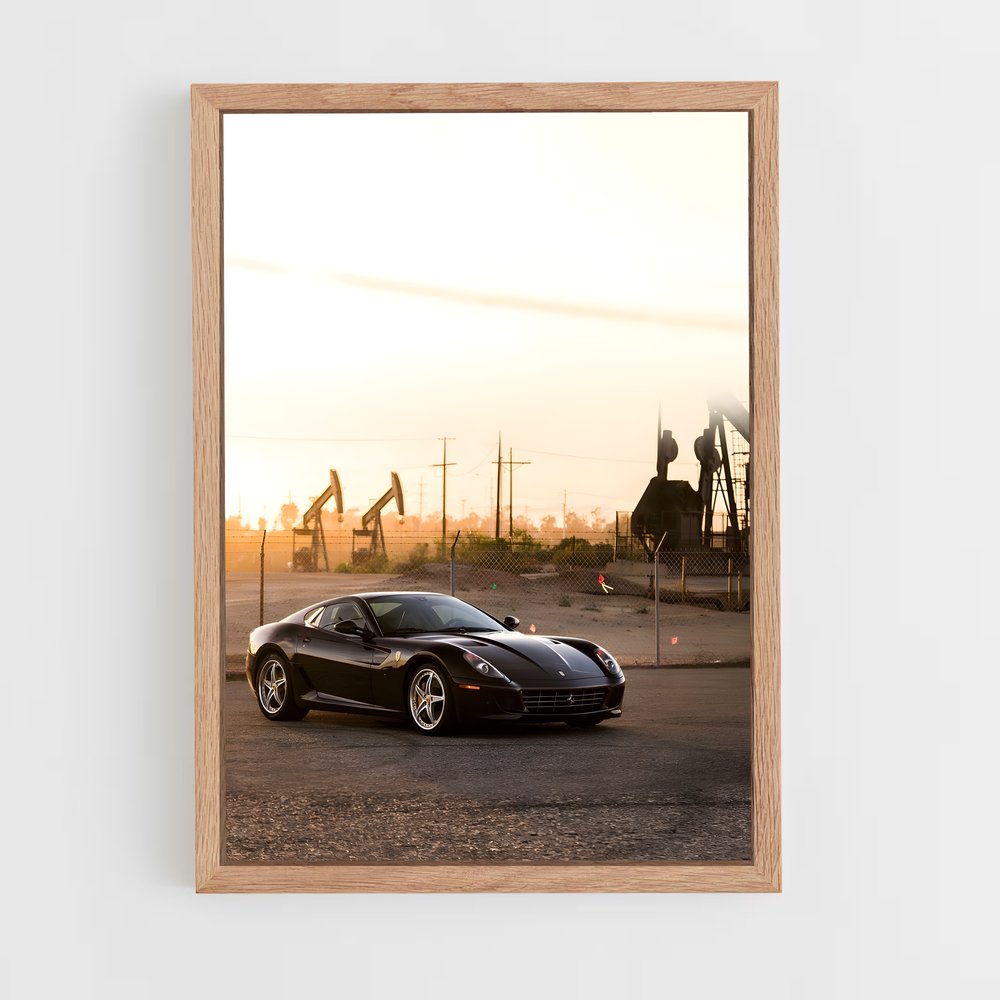 Poster Mirage de Vitesse – affiche Ferrari (vue 4)
